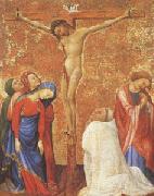 Jean de Beaumetz The Crucifixion with a Carthusian Monk oil painting